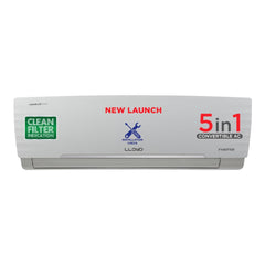 Lloyd 1.0 Ton 3 Star Inverter Split AC (5 in 1 Convertible, Copper, Anti-Viral + PM 2.5 Filter, White with Chrome Deco Strip, â€Ž230 Volts, GLS12I3FWAEA)