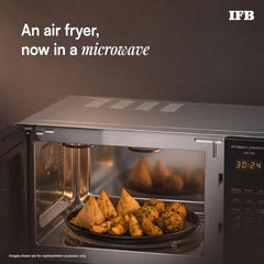 IFB 30L Convection Microwave Oven with 360 Degree Motorized Rotisserie 101 Auto Cook Menus (30BRC2, Black, Auto Defrost, Grill Mode, Combi-Cook Modes, 10 Power Levels)