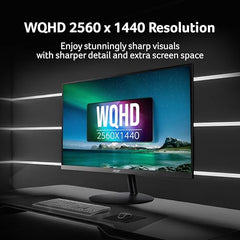 Acer SA272U P1 27 Inch WQHD (2560x1440) IPS Ultra Slim Monitor | 144Hz Refresh Rate | 1ms VRB | HDR10 | AMD FreeSync | HDMI 2.0 + DisplayPort 1.4 | Built-in Dual Speakers | VisionCare | Black