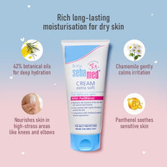 Sebamed Baby Cream Extra Soft|pH 5.5|Ideal for Dry Skin|50 ml