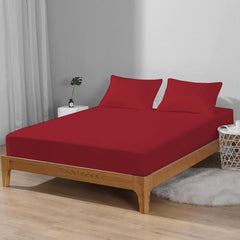 Trance Home Linen Premium 220 GSM+ 72"x36" Single Bed Size Cotton Terry Waterproof Mattress Protector | Elasticated Fitted Non-Toxic Bed Protector | Single Bed Mattresses Cover 72x36 inch, Brown