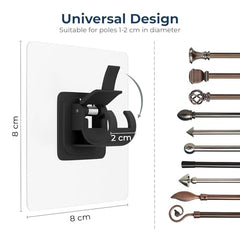 Shivstor 15 Pack Self Adhesive WallHook Heavy DutyHook for Hanging Without Drilling Transparent Nail Free StickyHook Strong Wall Hanger Set of 15 FlowerHook for Kitchen Bathroom Home Storage