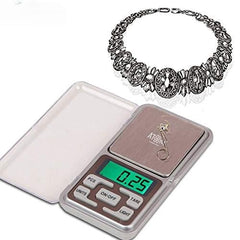 Dr. Care Jewellery Scale | Digital Weight Scale for Gold & Precious Metals | Electronic Weighing Machine 0.01g to 200g | Small and Accurate Weight Machine for Jewellery Shops - Silver