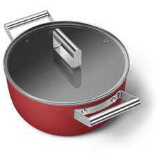 Smeg 0.8L Electric Kettle 1400W, Original Italian Brand, Patented Smeg Red Color, Highest Food Grade Stainless Steel Full Body, Soft Lid Opening System, Luxury 50's Style KLF05RDEU