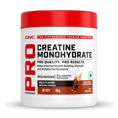 GNC Creatine Monohydrate PRO Performance Powder | 3g, Micronized | 100g | UK's Informed Choice Certified, Unflavoured