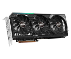 ASRock AMD Radeon RX 9070 Challenger 16GB 2520 MHz 20 Gbps GDDR6 256Bit GPU RT+AI Accelerators PCIe5.0 2x8-pin Triple Fan 700W Graphics Card 0DB Silent Cooling DisplayPort2.1a HDMI2.1b LED Indicator