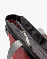 DailyObjects Recycled PET Dual Color Key Tote Bag For Women & Girls | Stylish Ladies Purse for Everyday Essentials | Fits any Laptop Upto 15.6 Inch | Padded Laptop Compartment - (Charcoal-Kelp)