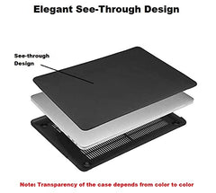 Midkart Matte Hard Shell Plastic Case Cover Compatible with MacBook Pro 13 Inch (Model M2 A2338 / M1 A2338 / A2289 / A2251 / A1706 / A1708 / A2159 / A1989, Release 2023-2016), Smoke Black