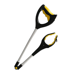 SYGA 1 Piece Extending Kitchen Picker Claw Pick Up Rubbish Helping Hand Tool Garbage Picker(Yellow)