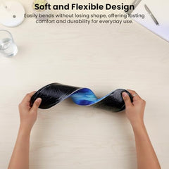 TECPHILE Mouse Pad Wrist Support with Massage Design, Ergonomic Dog Paw Mouse Mat, Pain Relief Memory Foam, Anti-Slip PU Base, Cushion Mousepad Wrist Rest for Gaming, Home, Office, Laptop, Computer