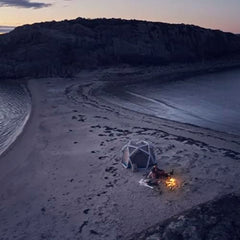 Bang & Olufsen Beosound Explore - Wireless Outdoor Bluetooth Speaker, IP 67 Dustproof and Waterproof, BornFire Orange