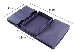 SYGA Sofa TV Remote Control Holder Organiser Fits Chairs Sofas (Black)