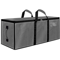 Storite 81 L Jumbo Super-Size Nylon Heavy Duty Underbed Storage Bag | Moisture Proof Multi-Purpose for Toys/Blankets/Clothes/Moving Bags With Strong Handles Rectangular (87x26x36 CM) - Teal