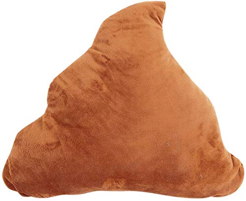 Syga Emoji Soft Toy (32cm, Brown)