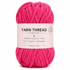 yarn thread company Wool, Plush & Cuddly, Chenille Yarn Supersoft Hand Knitting Wool Ball, (1 Ball/100 Gram Each) Ball Suitable for Craft, Babywear, Baby Blankets, (Parrot Green)