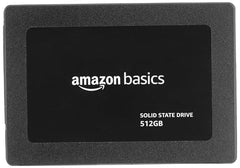 amazon basics 2.5 inch SATA Internal SSD 256 GB | Speed up to 550 MBps | Shock Resistant | Energy Efficient | High-Speed Performance