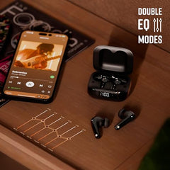 Zebronics Sound Bomb 7 Bluetooth TWS in Ear Earbuds with 60H Playtime, ENC Mic, Rapid Charge, Upto 50ms Gaming Mode, Flash Connect, Voice Assistant, Smooth Touch Control, BT v5.2, Type C (Blue)