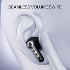 boAt Airdopes Prime 511, Volume Swipe Control, 50hrs Battery, 4Mics ENx, Multipoint Connection, App Support, Bluetooth Earbuds, TWS Ear Buds Wireless Earphones with mic (Active Black)
