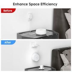 SURVADV® Wall Mount Holder for TP-Link Deco BE23 BE25 WiFi 7 Router 3-Pack