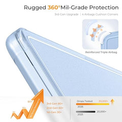 EooCoo Case for Apple MacBook Air 13.6 inch Cover M5 M4 M3 M2 Matte Texture