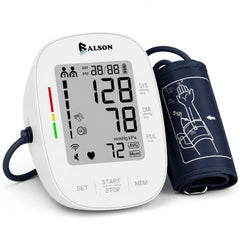 Balson BL-BP-350 Automatic Digital Blood Pressure Monitoring Machine Device for Upper Arm | Large LED Display | Dual User 2×120 Memory | Irregular Heartbeat Detection | One-Touch Operation | Adjustable Cuff 22-42cm | Home BP Machine with 1 Year Warranty