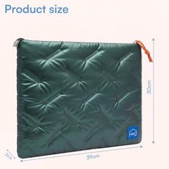 House of Quirk Laptop Sleeve Bag 13-14 Inch | Fashion Waterproof Soft Laptop Sleeve Case for Women & Girls | Lightweight Protective Computer Bag for Office, School & Travel (Purple)