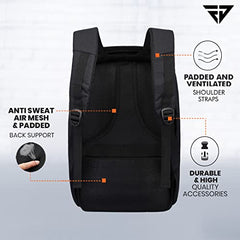 FUR JADEN Anti Theft Backpack 15.6 Inch Laptop Bag with USB Charging Port For Men Women Boys Girls