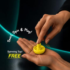 FINGERS ErgoGrip Wireless Mouse (BT & 2.4 GHz USB Receiver, Silent Clicks)