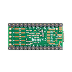 Teensy Teensy 4.0 (with Pins) - Single-Board Computer - USB, CAN - Bluetooth - Main Board, Pre-Soldered Header Pins