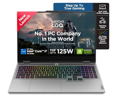 Lenovo LOQ Intel Core i7-13650HX | NVIDIA RTX 5060 8GB (16GB RAM/1TB SSD/144Hz Refresh Rate/572 AI TOPS/15.6" (39.6cm)/Windows 11/Office 2024/Grey/2.4Kg), 83JE01F0IN Gaming Laptop