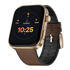 boAt Chrome Endeavour, Premium Metal Body, 1.96”(4.97cm) AMOLED Display,AI Coach Health Insights,Advanced S1 Processor,HRV,VO2 Max,Auto Watchface Refresh, Smart Watch for Men & Women (Fusion Blue)