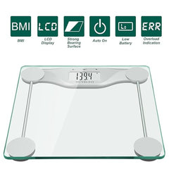 BMI Smart Digital Weighing Scale for Body Weight, Rechargeable Bathroom Scale With Body Fat Measurement - Gripit Advanced Smart Scale (Grayish Green)