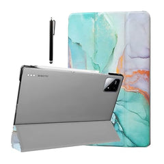 ProElite Cover for Xiaomi Mi Pad 8/8 Pro/Mi Pad 7/7 Pro 11.2 inch Cover, Flip Case Cover with Transparent Back & Stylus Pen [Auto Sleep Wake Support], Black