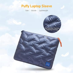 House of Quirk Laptop Sleeve Bag 13-14 Inch | Fashion Waterproof Soft Laptop Sleeve Case for Women & Girls | Lightweight Protective Computer Bag for Office, School & Travel (Purple)