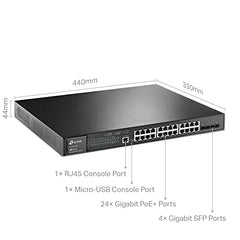 TP-Link TL-SG1210MP, 8 Port Gigabit PoE Switch, 8 PoE+ Ports @123W, w/ 2 Uplink Gigabit Ports + 1 Combo SFP Slot, Plug & Play, Extend, Priority & Isolation Mode,