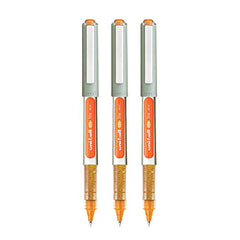 uni-ball Eye UB157 0.7 mm Roller Ball Pens, Black Ink, Pack of 3