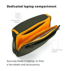 MOKOBARA Transit Briefcase 15.6 Inch Laptop Bag 15L Office Use Black