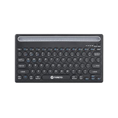 Toreto Bubble Duo Wireless Keyboard with Bluetooth 5.0 & 2.4GHz Dual Mode