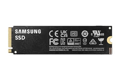 Samsung 990 PRO SSD 2TB PCIe 4.0 M.2 Internal SSD, Seq. Read Speeds Up to 7,450 MB/s for High End Computing, Gaming, Video Editing and Heavy Duty Workstations, MZ-V9P2T0BW