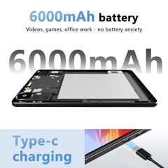 Android 16 10 inch Tablets, 20GB RAM 128GB ROM 2TB Expandable, 2GHz Octa-core Processor, 2 in 1 Tablet with Stylus Mouse Keyboard Case, 5G WiFi6, BT 5.0, 6000mAh, Widevine L1, GMS