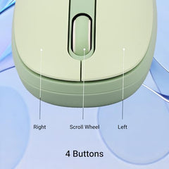 ZEBRONICS Groot Wireless Mouse, Dual Mode (2.4GHz + BT), Upto 1600 DPI, Silent Operation, 3 Buttons, Comfortable & Ergonomic, for Mac | Laptop | Computer, with 2 Years Warranty (Blue)