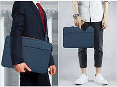 Dynotrek Arrival 15.6 inch Laptop Sleeve Case Pouch, (Denim Grey)