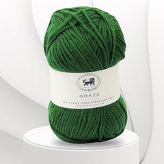 Nestnhaven Acrowools Graze Hand Knitting and Crochet Yarn. Pack of 1 Ball - 100gms. Shade no - NNHG001 (Berry Purple)