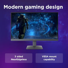 Lenovo LOQ 27Q-10 (Smartchoice) | 27" (68.5cm) QHD (2560x1440) IPS 180Hz Gaming Monitor | 0.5ms, HDR10 Compliance, AMD FreeSync, 99% sRGB, 2xHDMI 2.1 TMDS, 1xDP 1.4| Tilt | Lunar Grey | 68F3GACBIN