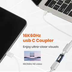 Verilux® 2 in 1 USB-C to 3.5 mm Audio & PD 60W Charging Adapter