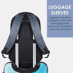 HOT SHOT BAGS VINTAGE SERIES 1396 32L FAUX LEATHER WATER RESISTANT Trolly sleeve LAPTOP BACKPACK|MEN & WOMEN | OFFICE BACKPACK | COLLEGE BACKPACK
