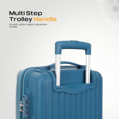 KAMILIANT by American Tourister Savvy | Trolley Bag Set of 3 (55+70+80 cms) for Travel| Hard Case Polypropylene (PP) Suitcase | 360° 8-Wheel Luggage Trolley | Combination Lock | Cress Green
