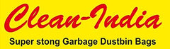 Clean India - Plastic Garbage Bags|6 Packs Of 30 Pcs | 19X21 Medium Disposable Garbage Trash Waste Dustbin Bags Of 54Cm X 48Cm (Ci19210008) - 180 Count