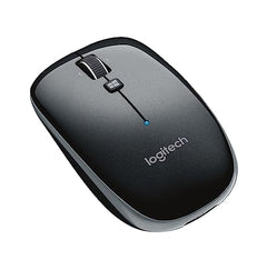 Logitech M557 Bluetooth Wireless Side-to-Side Scrolling, and Right or Left Hand Use Mouse with Apple Mac or Microsoft Windows Computers and Laptops, Grey