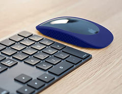 Oboe Silicone Case Cover Protective Skin Compatible With Apple Magic Mouse 1/2 and Magic iPad Mouse (Black)